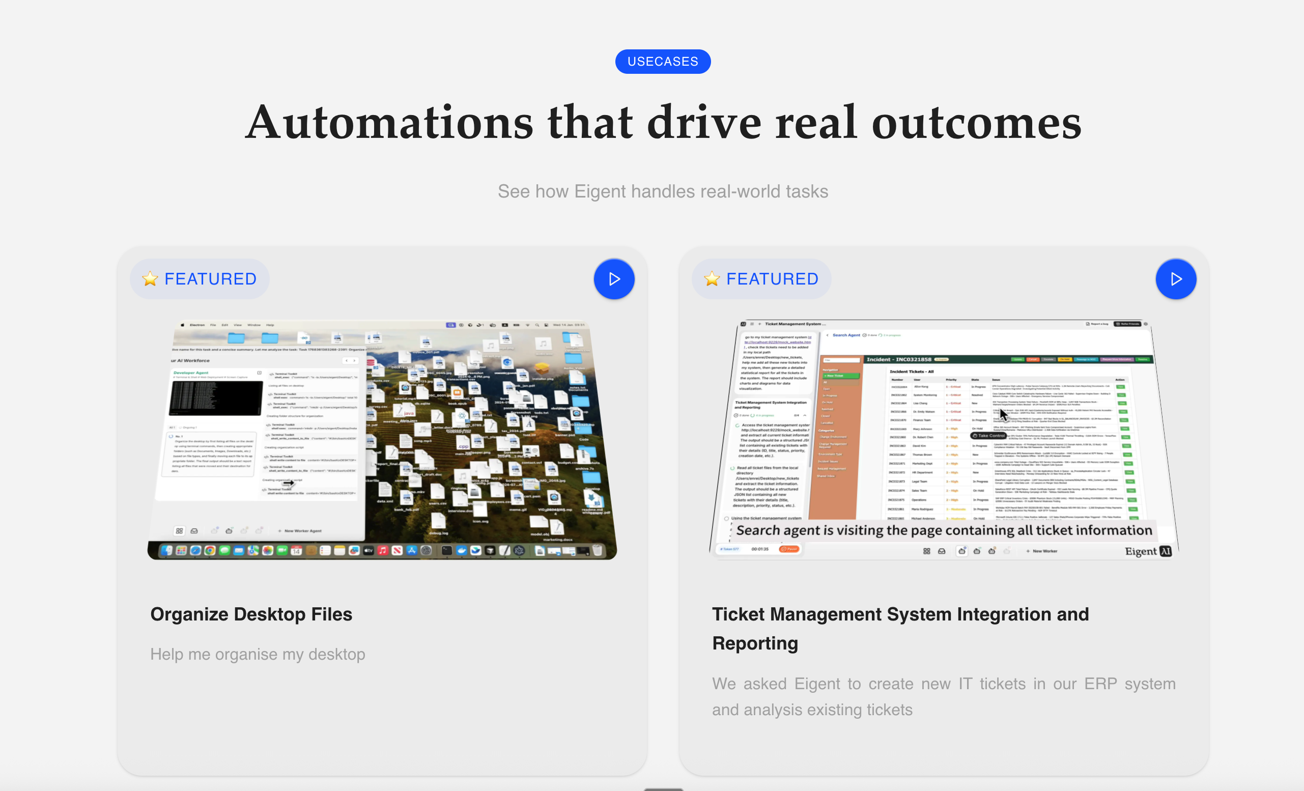 Eigent: Open Source Cowork on Desktop screenshot 3