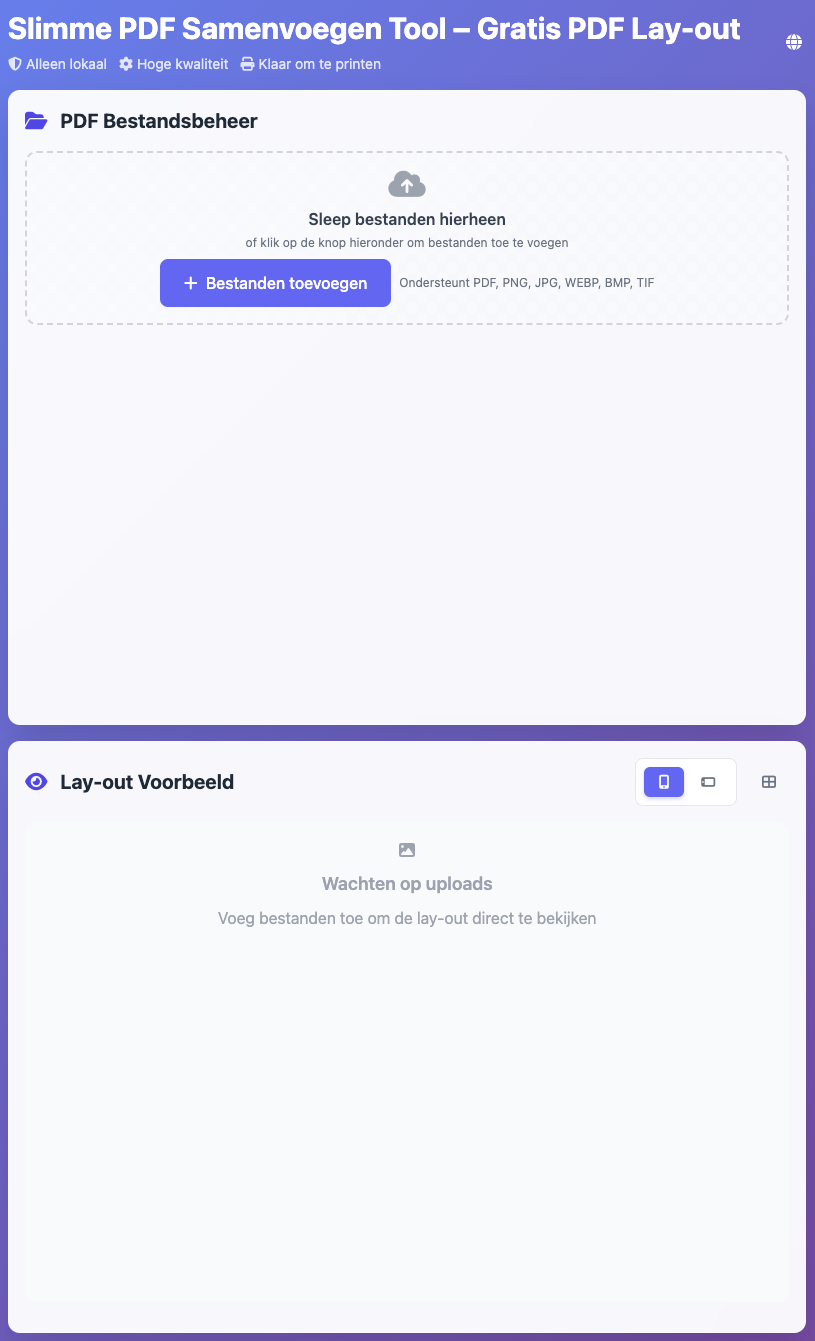 Smart PDF Merge Tool screenshot 2
