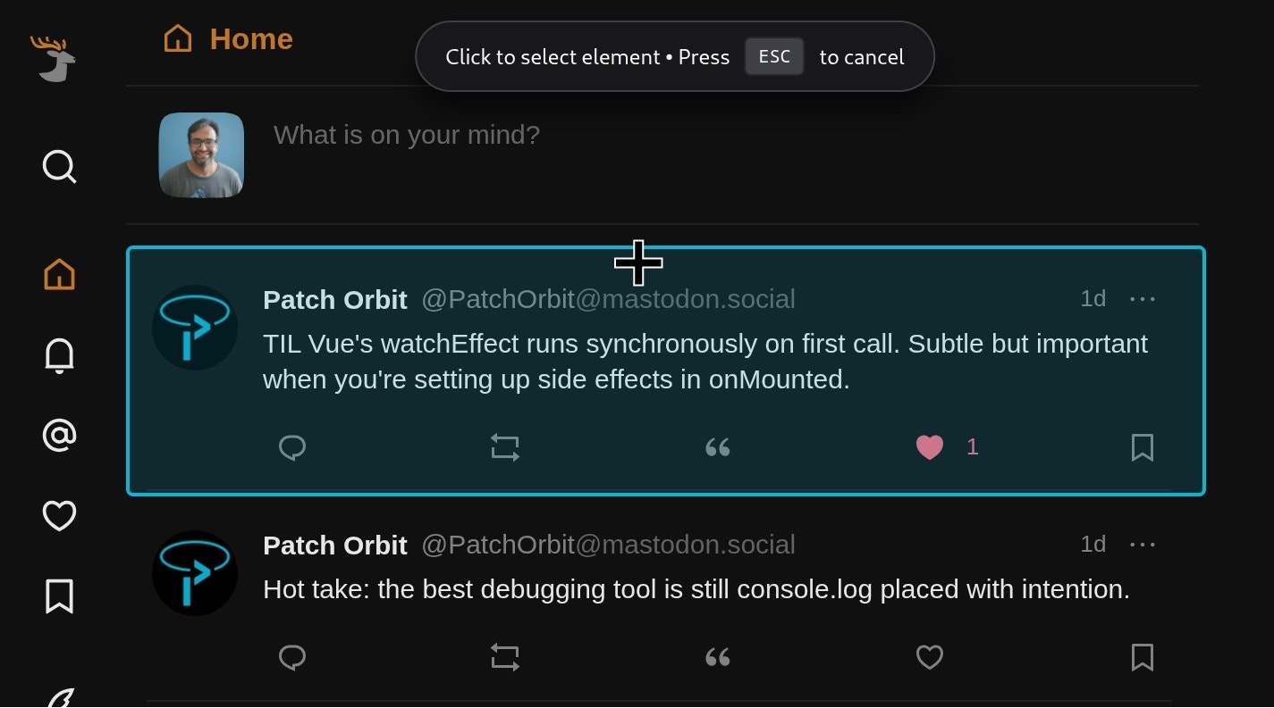 Domscribe screenshot