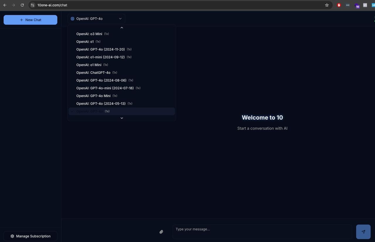 Multi-AI Chat Hub screenshot 3