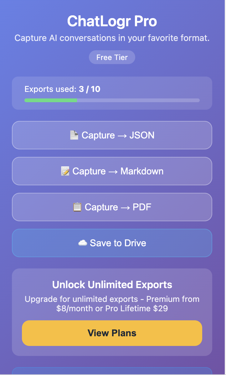 ChatLogr Pro screenshot 3