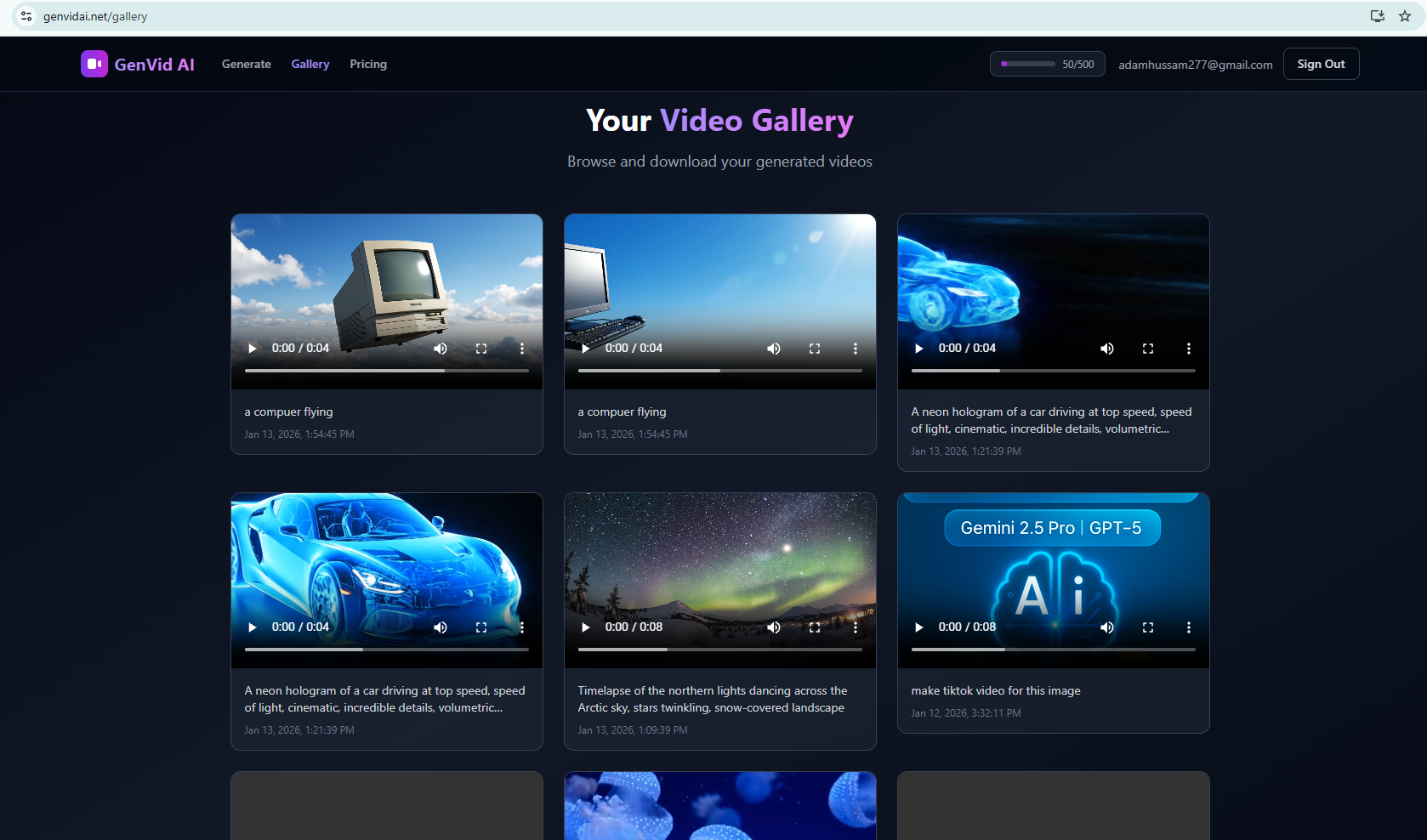 GenVid AI - AI Video Generator screenshot 7