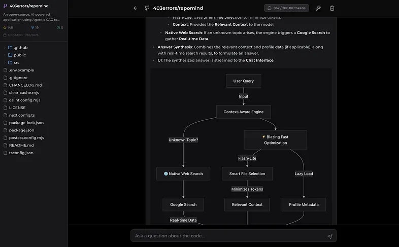RepoMind screenshot 4