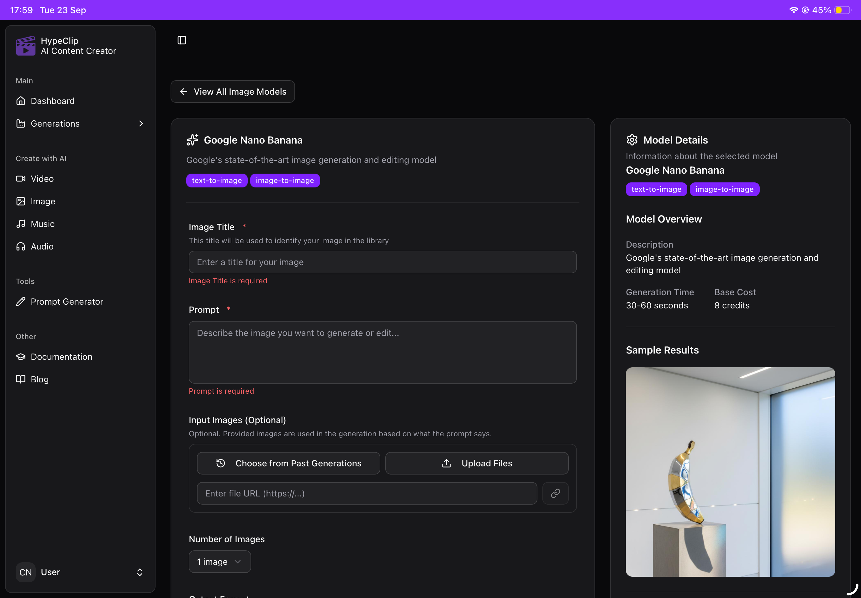 HypeClip screenshot 2
