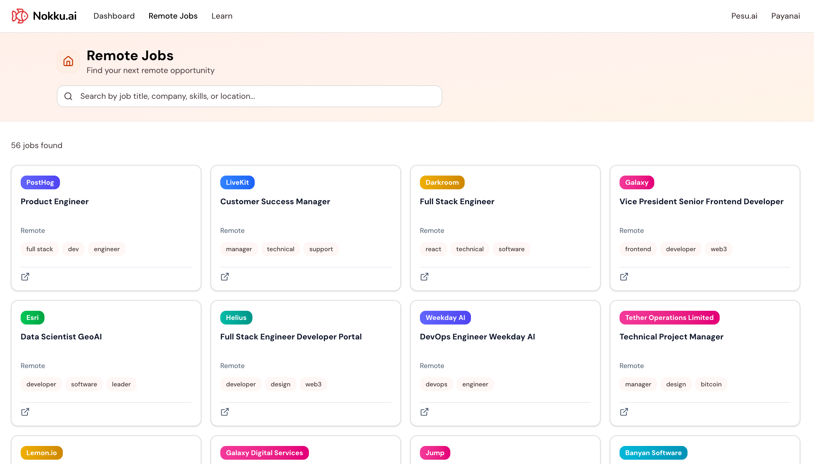 Nokku.ai screenshot 2