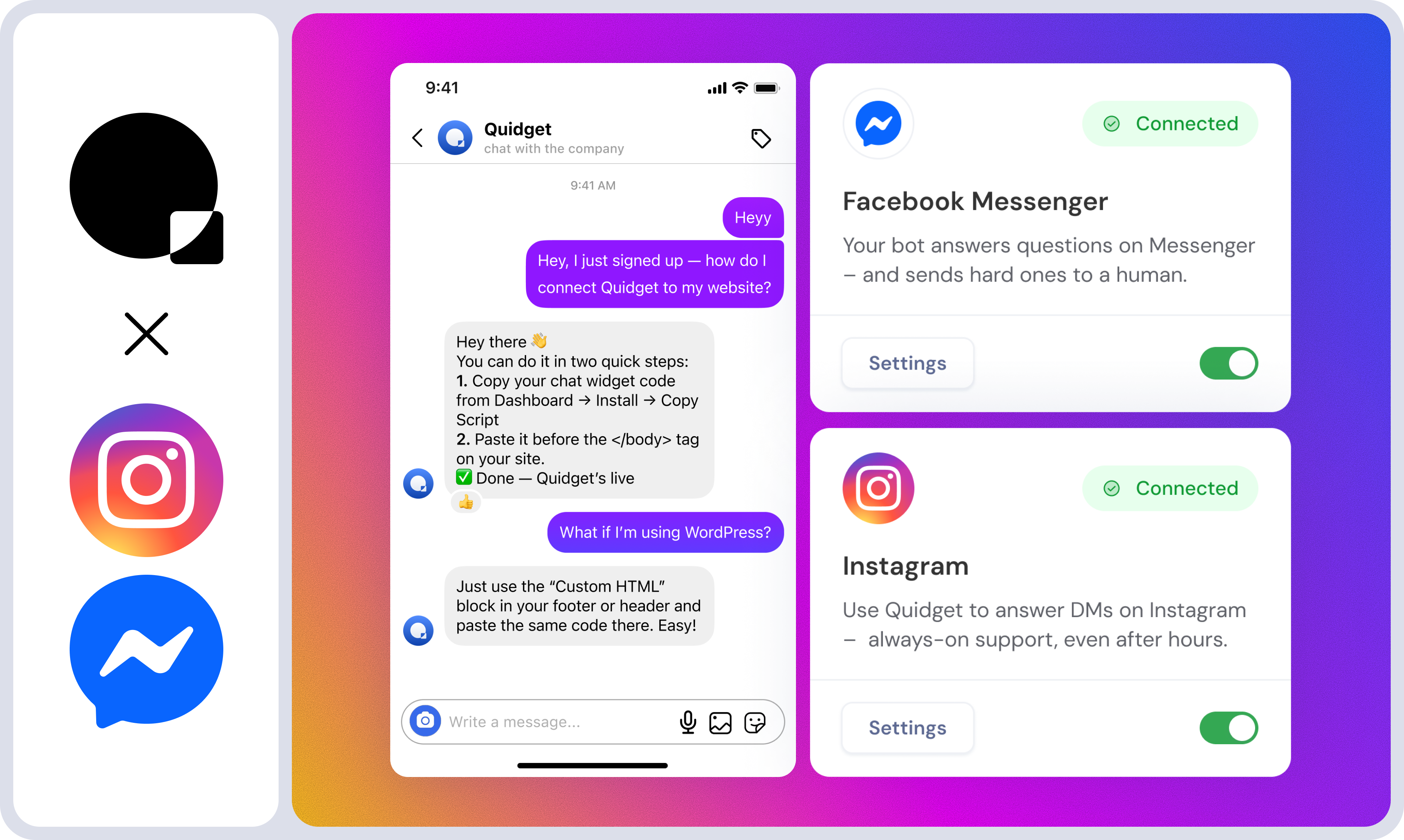 Quidget 2: AI Agent for CX screenshot 5
