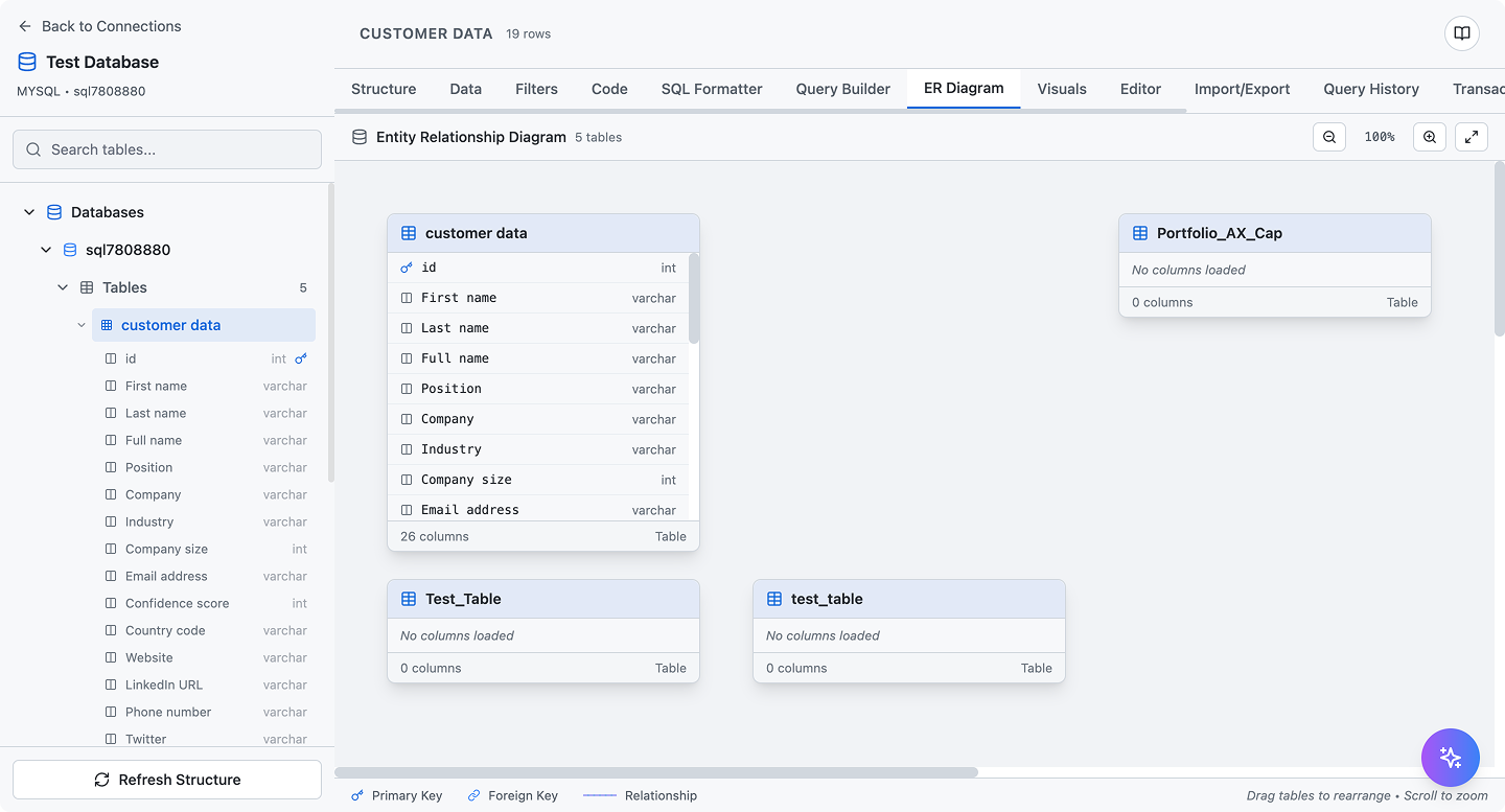 VPS Commander - SQL Data Builder screenshot 4