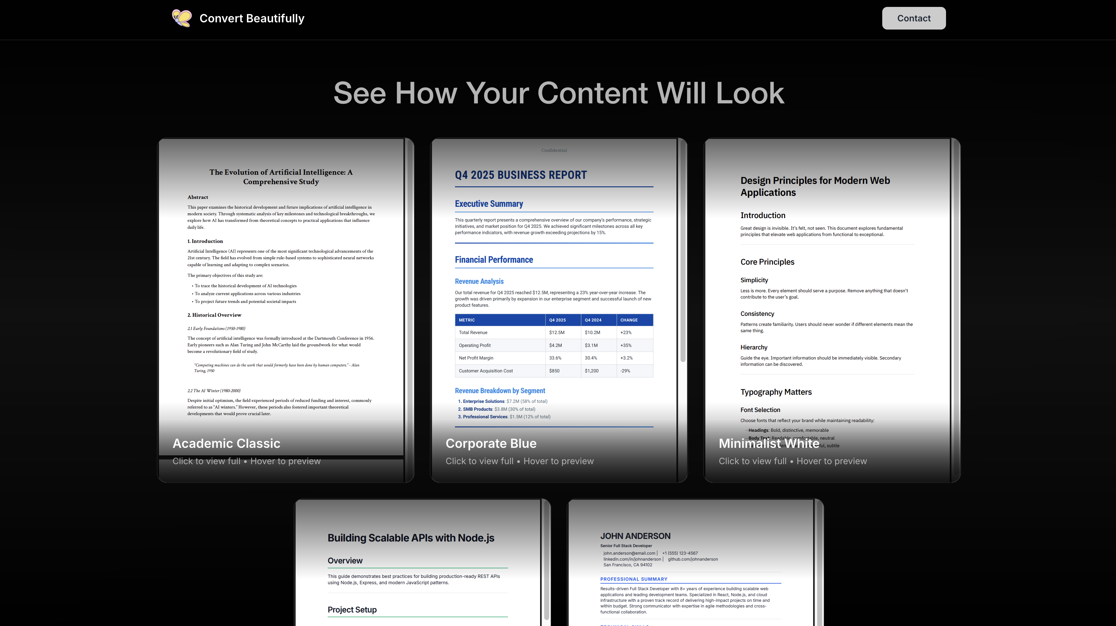 Convert Beautifully screenshot 2