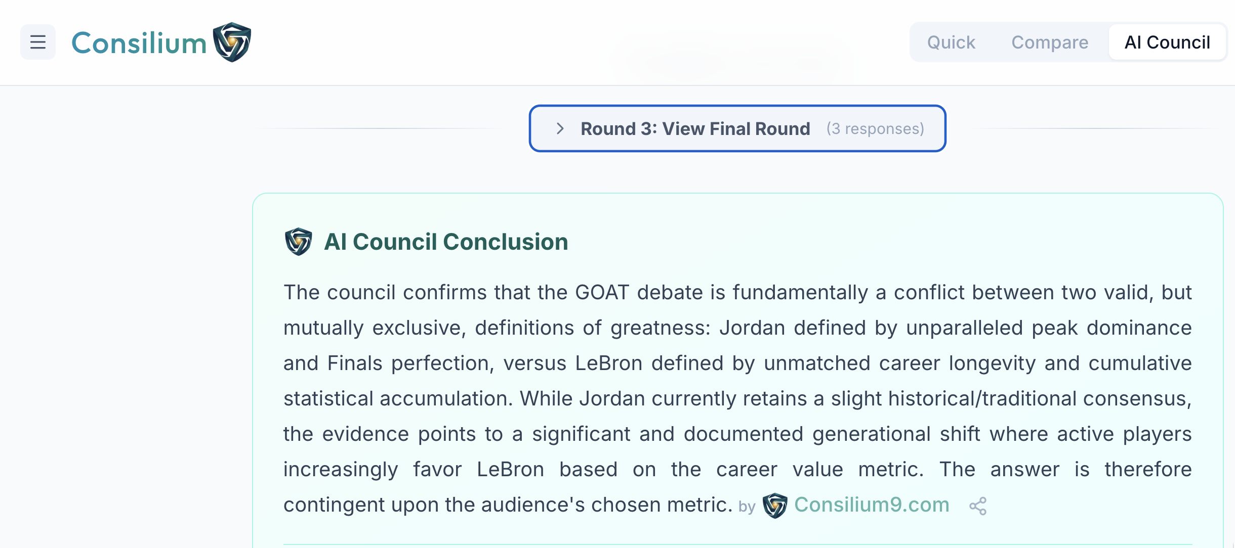 Consilium9 screenshot 3