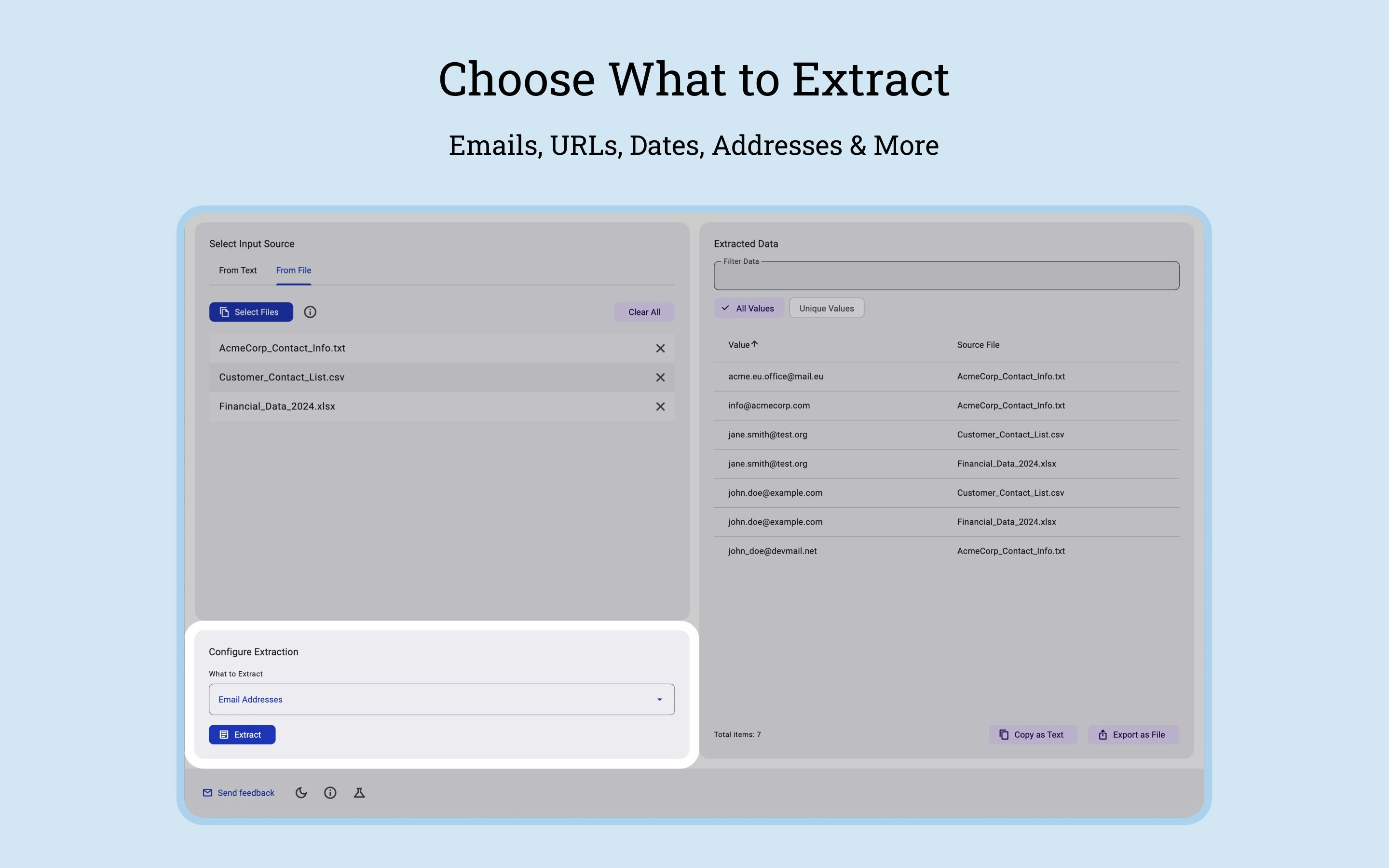 TextMine screenshot 3