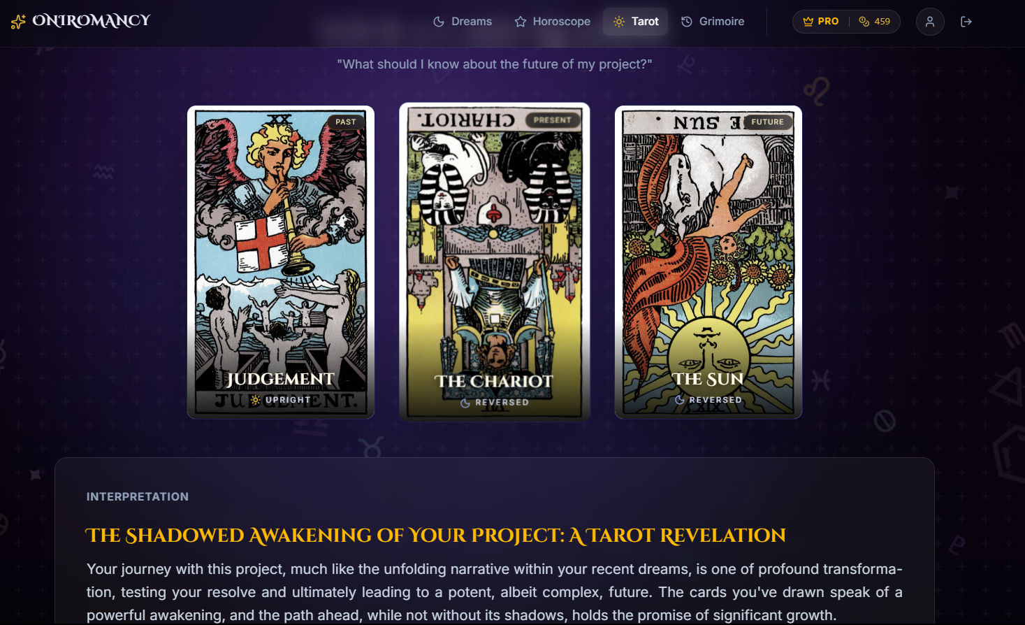 oniromancy screenshot 3