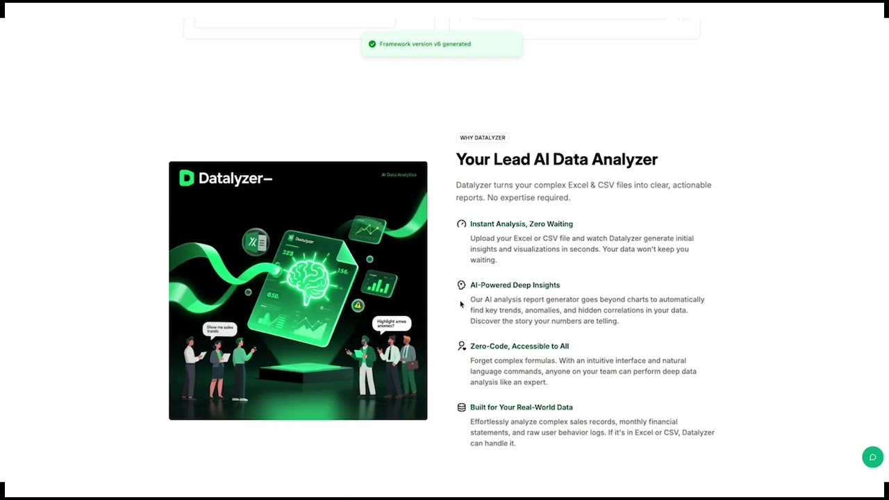 Datalyzer — AI Analysis Report Generator screenshot 4