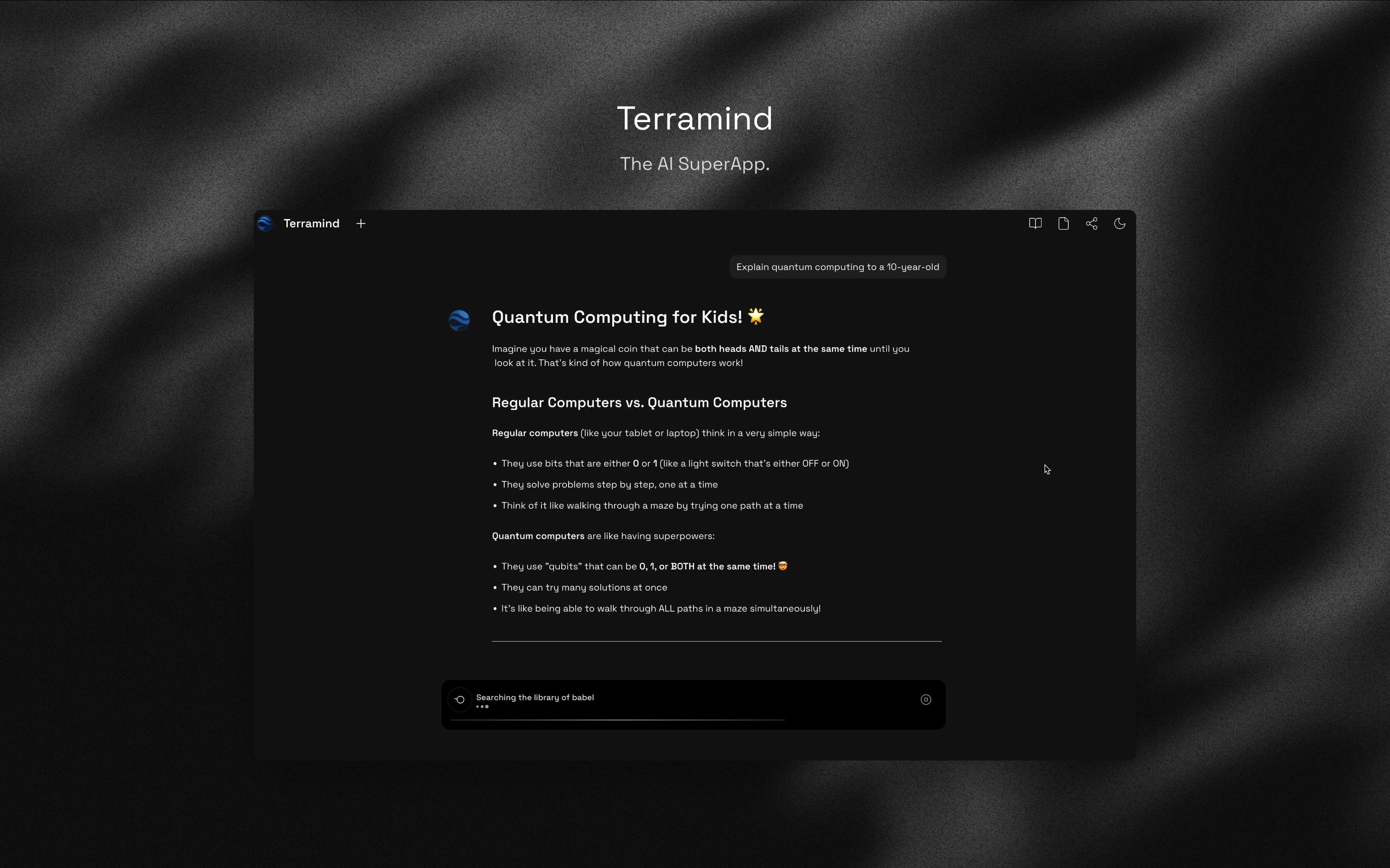 Terramind screenshot 2
