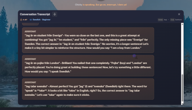 ChickyTutor.com screenshot 3