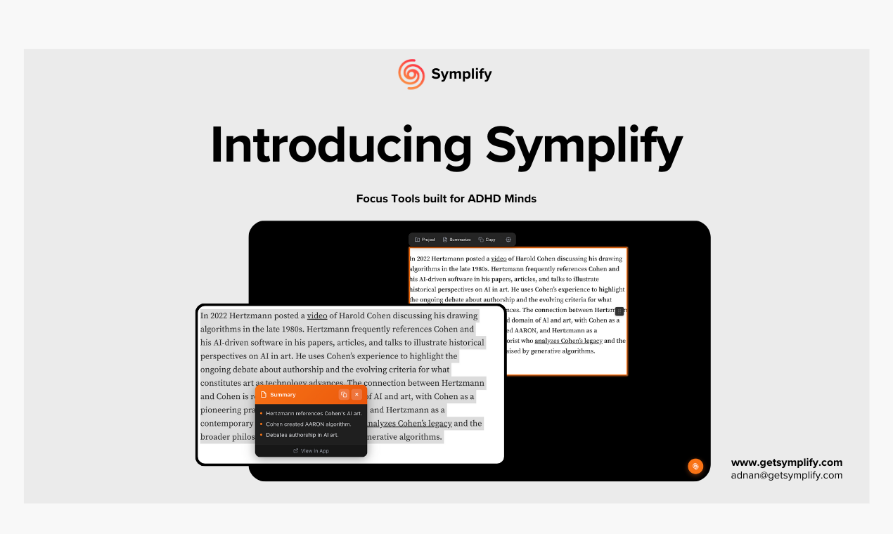 Symplify screenshot 2