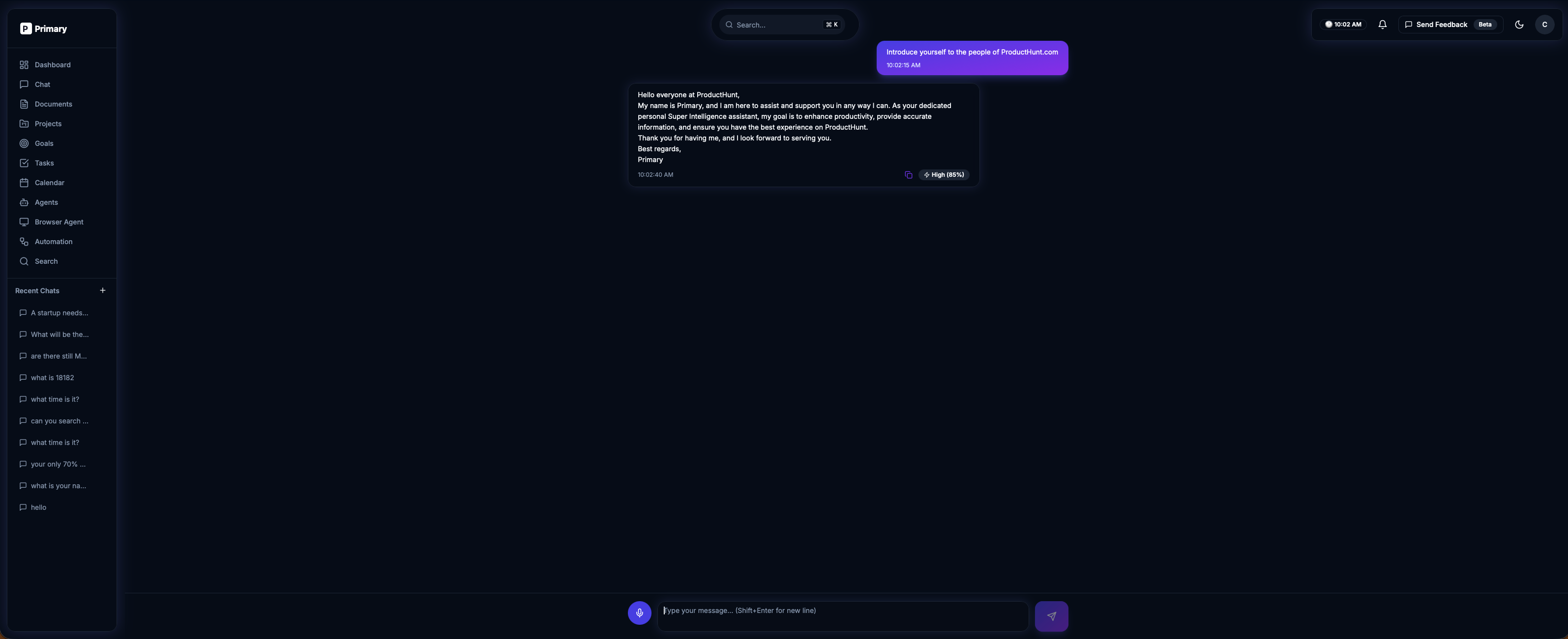 Primary screenshot 1