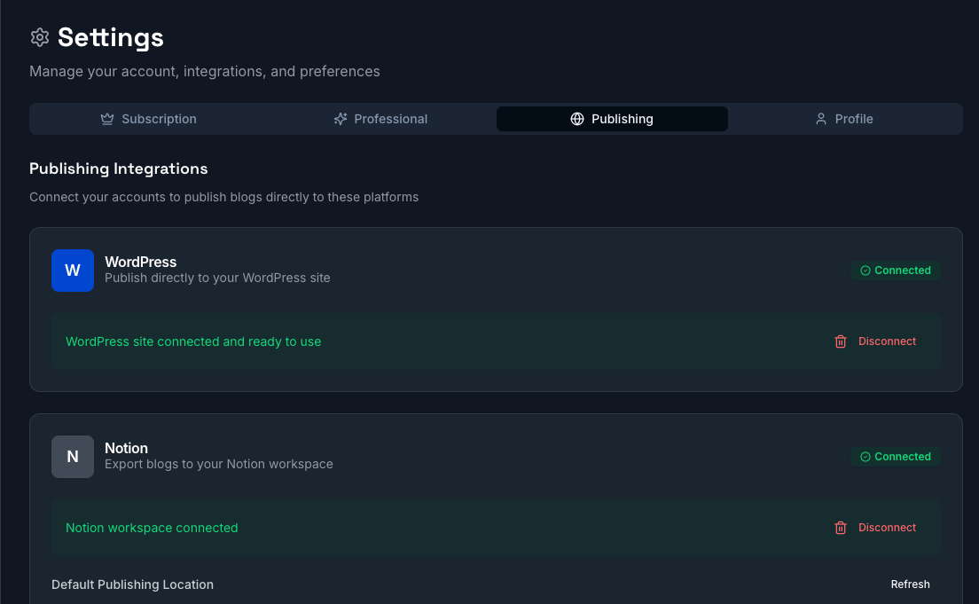 ConvoBlog screenshot 5