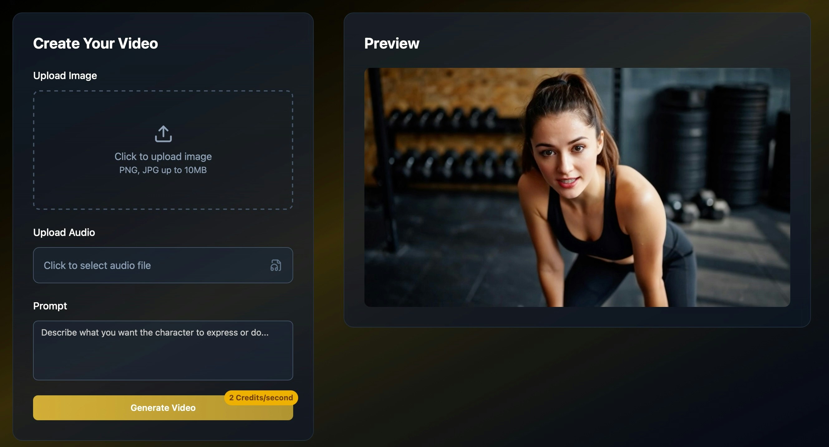 Meigen Infinite Talk AI Generator screenshot 1