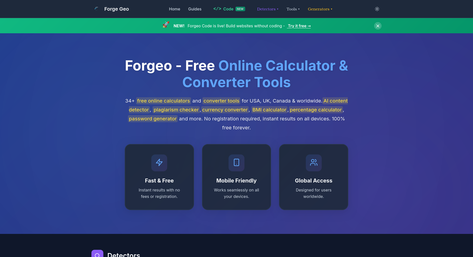 Forgeo screenshot 1