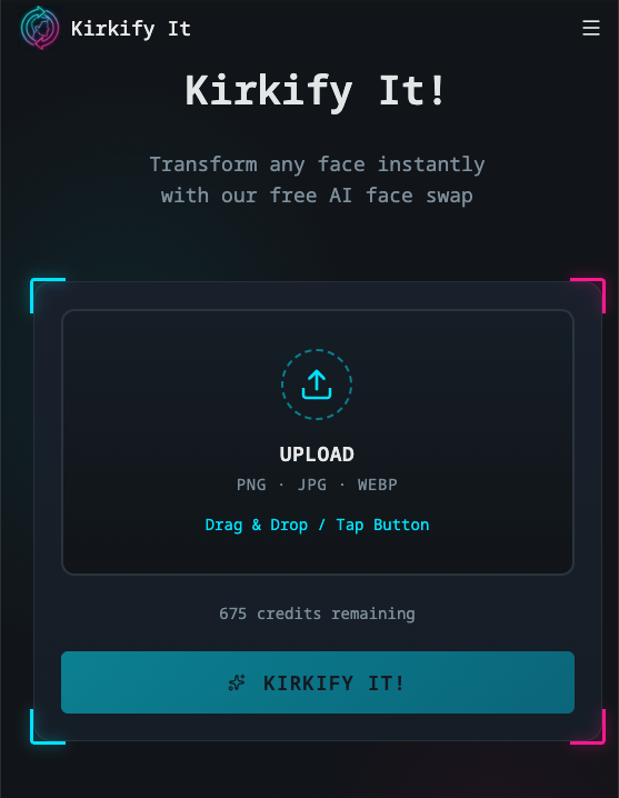 Kirkify It screenshot 2