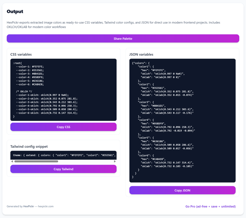 HexPickr screenshot 6