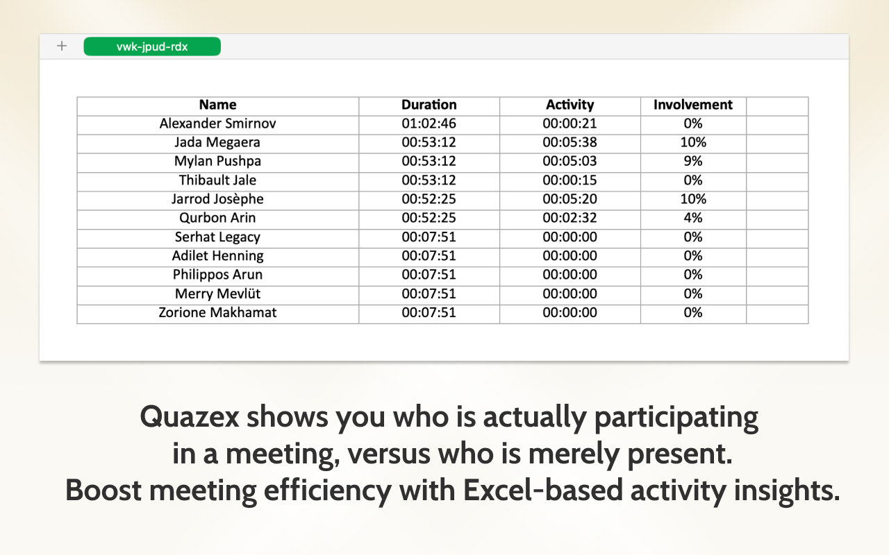 Quazex call tracker screenshot 2