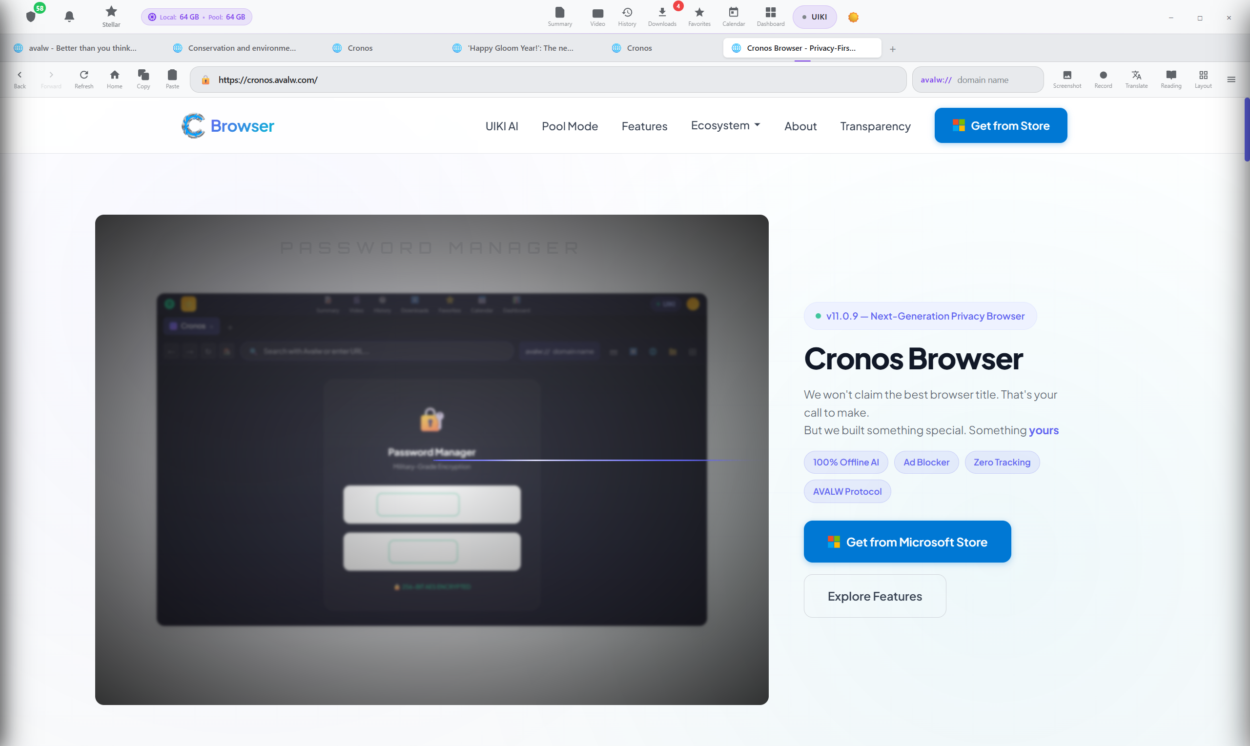 Cronos Browser screenshot 15