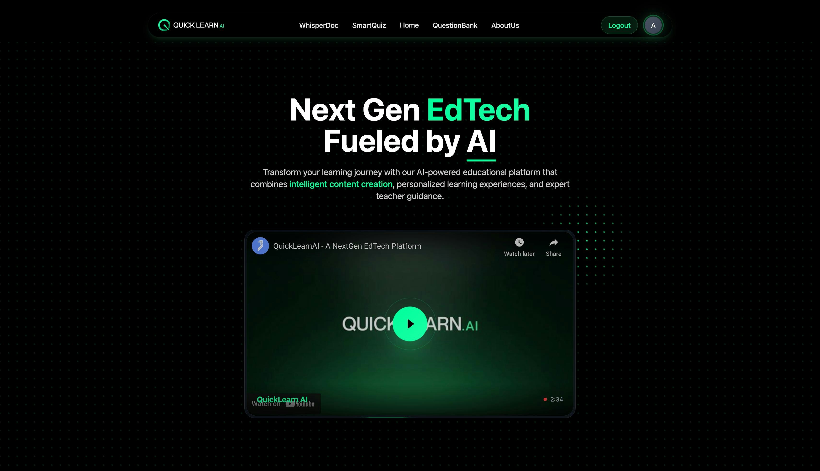 QuickLearn AI screenshot 1
