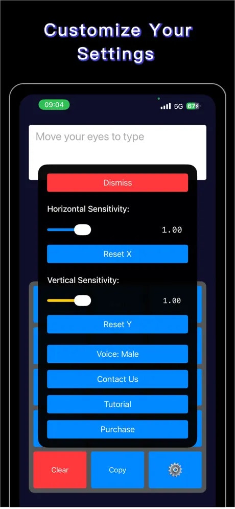 Eye Keyboard screenshot 3