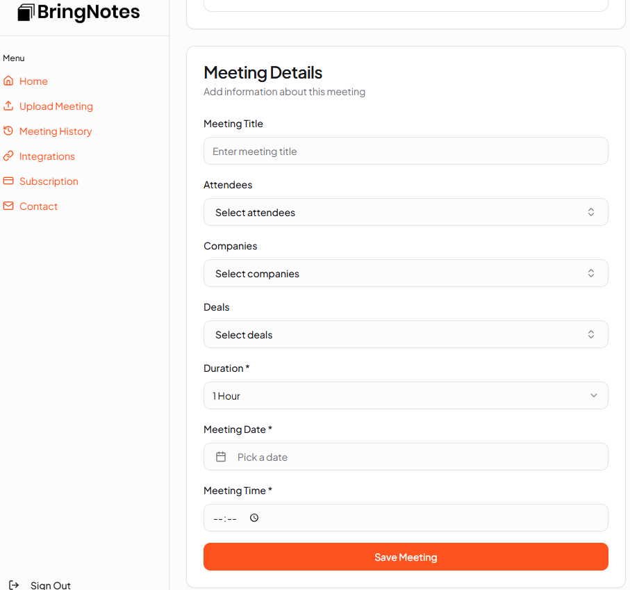 BringNotes screenshot 3