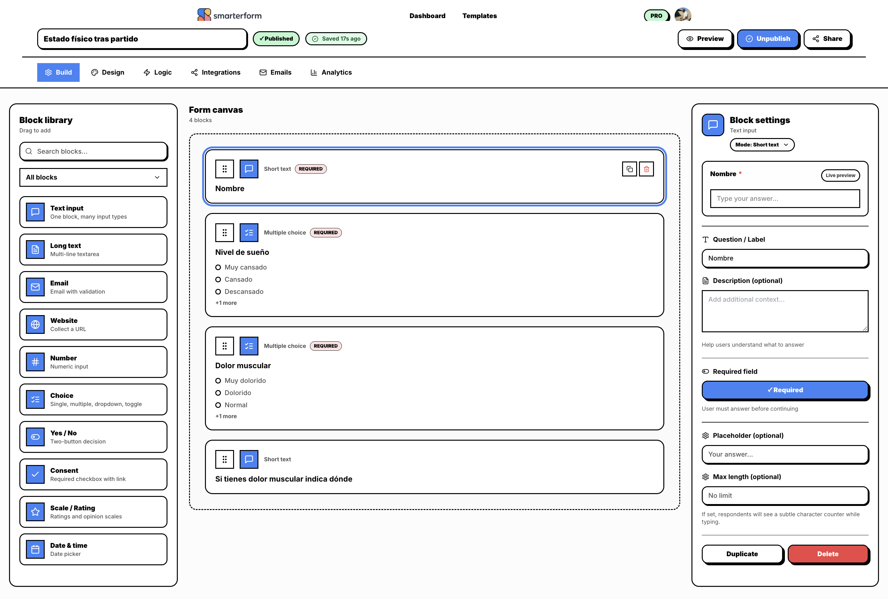 SmarterForm screenshot 2