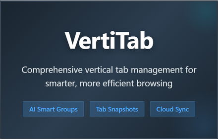 VertiTab 3.4 screenshot 2
