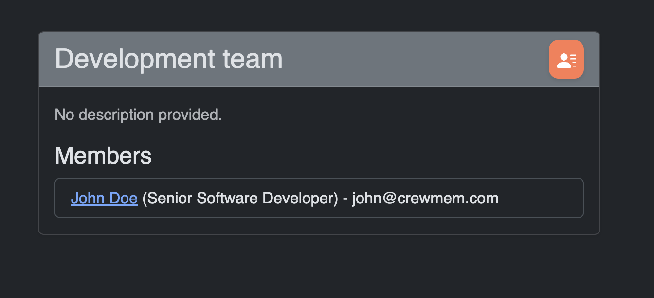 CrewMem screenshot 2