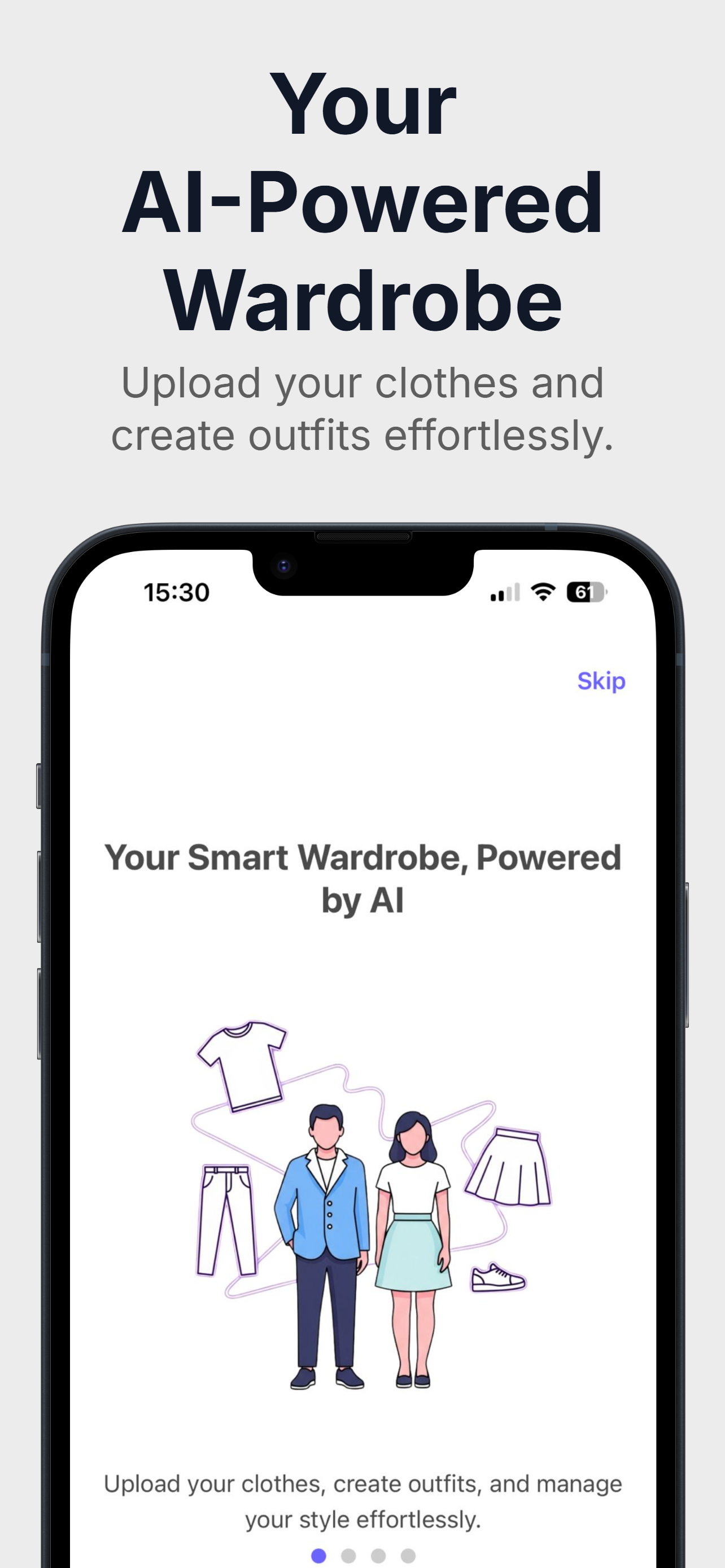 OutfitSnap – AI Stylist & Virtual Try-On screenshot 1