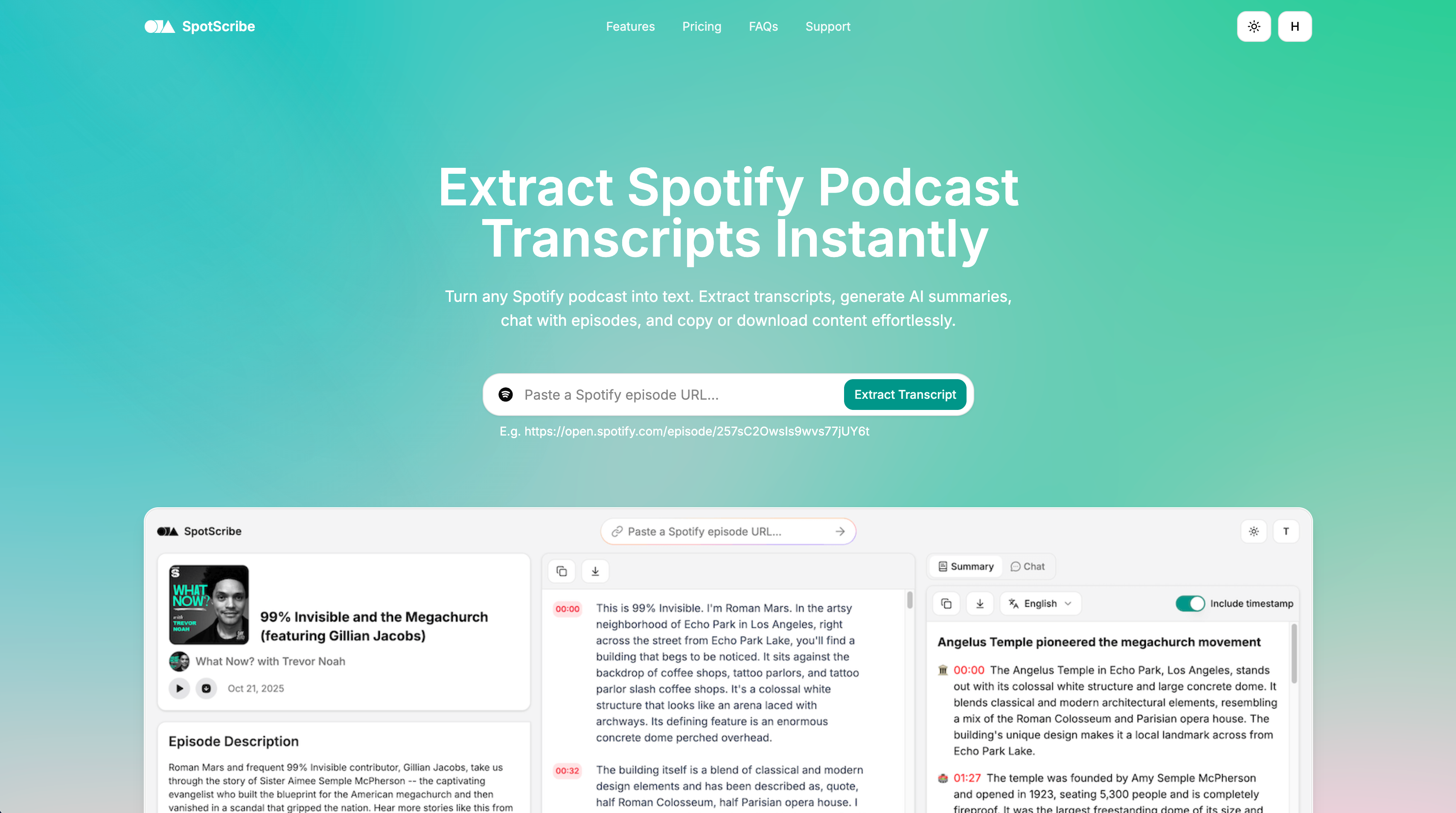 SpotScribe screenshot 1