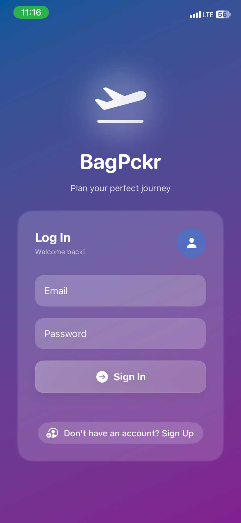 BagPckr Smart Travel Assistant screenshot 1