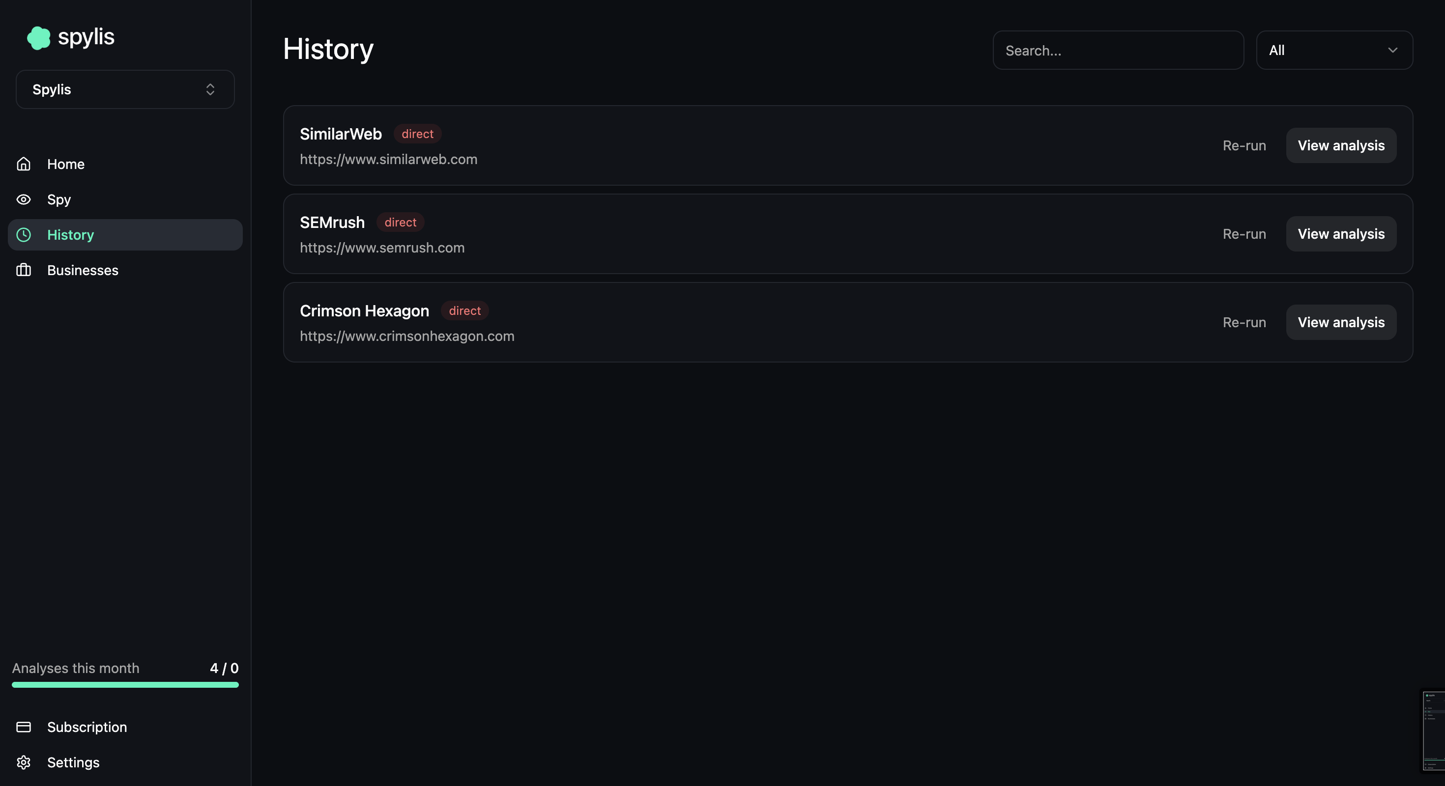 Spylis screenshot 5