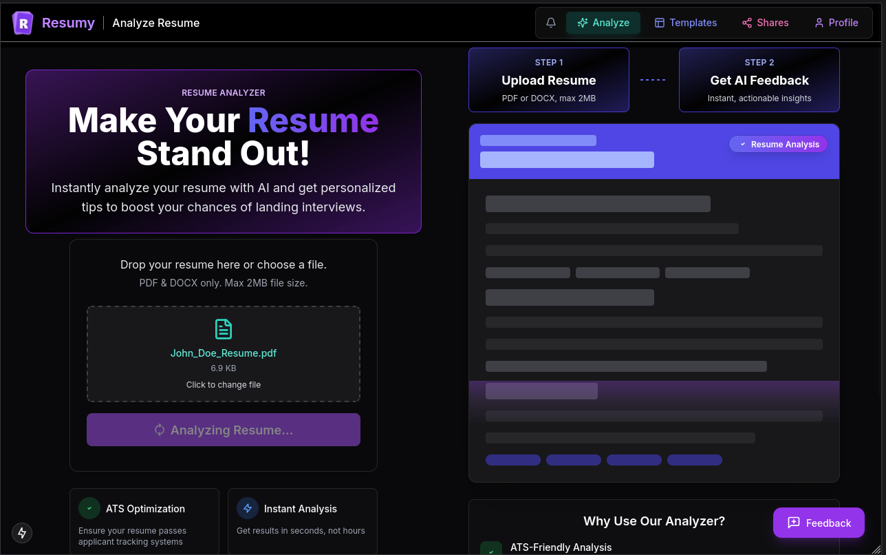 Resumy screenshot 4