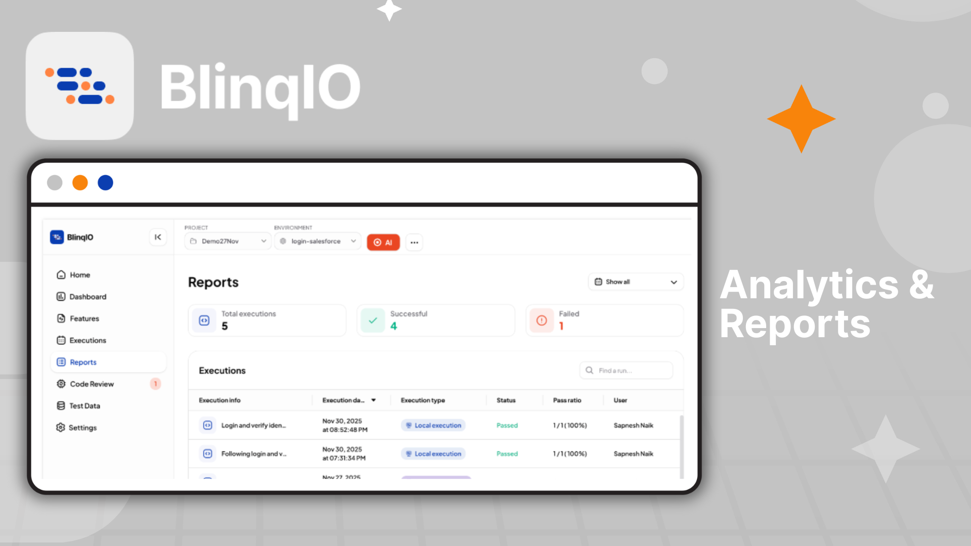 AI Test Engineer by BlinqIO screenshot 6