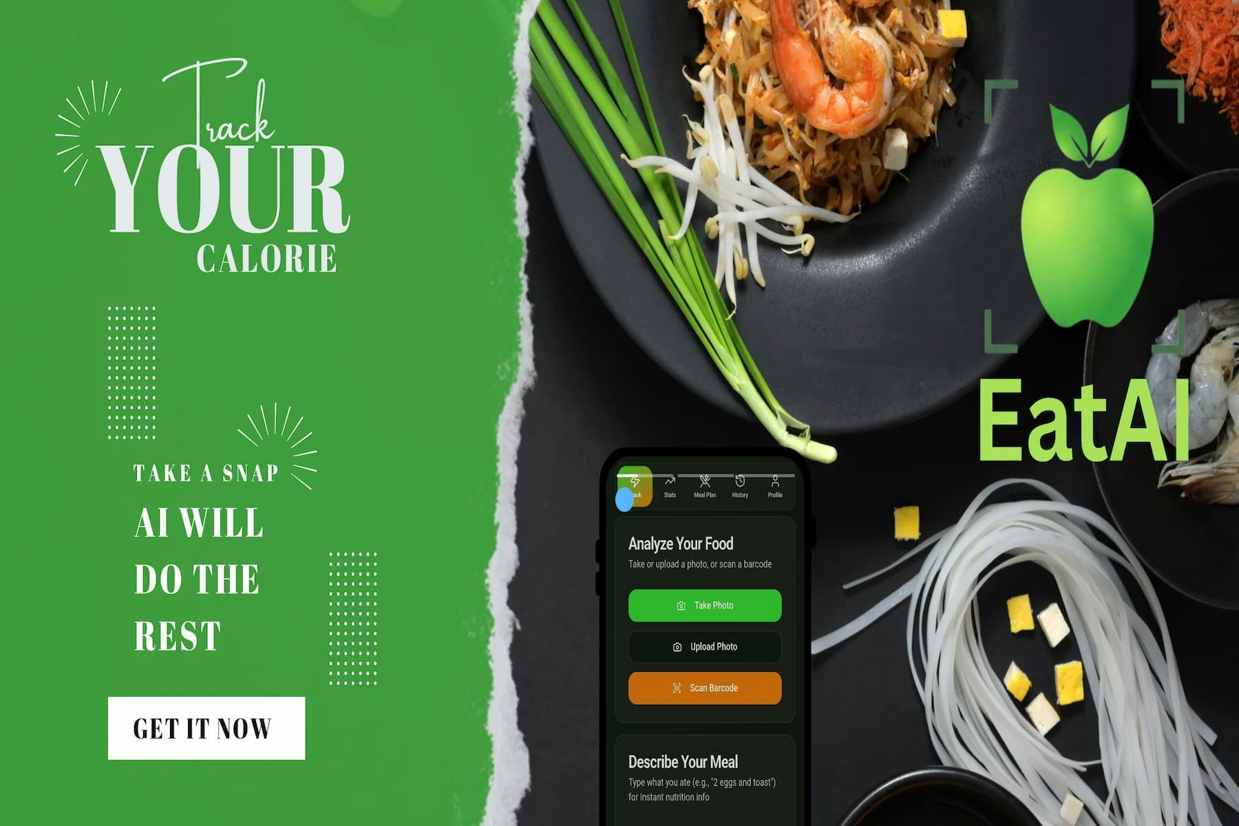 EatAi: AI Calorie Counter screenshot 1