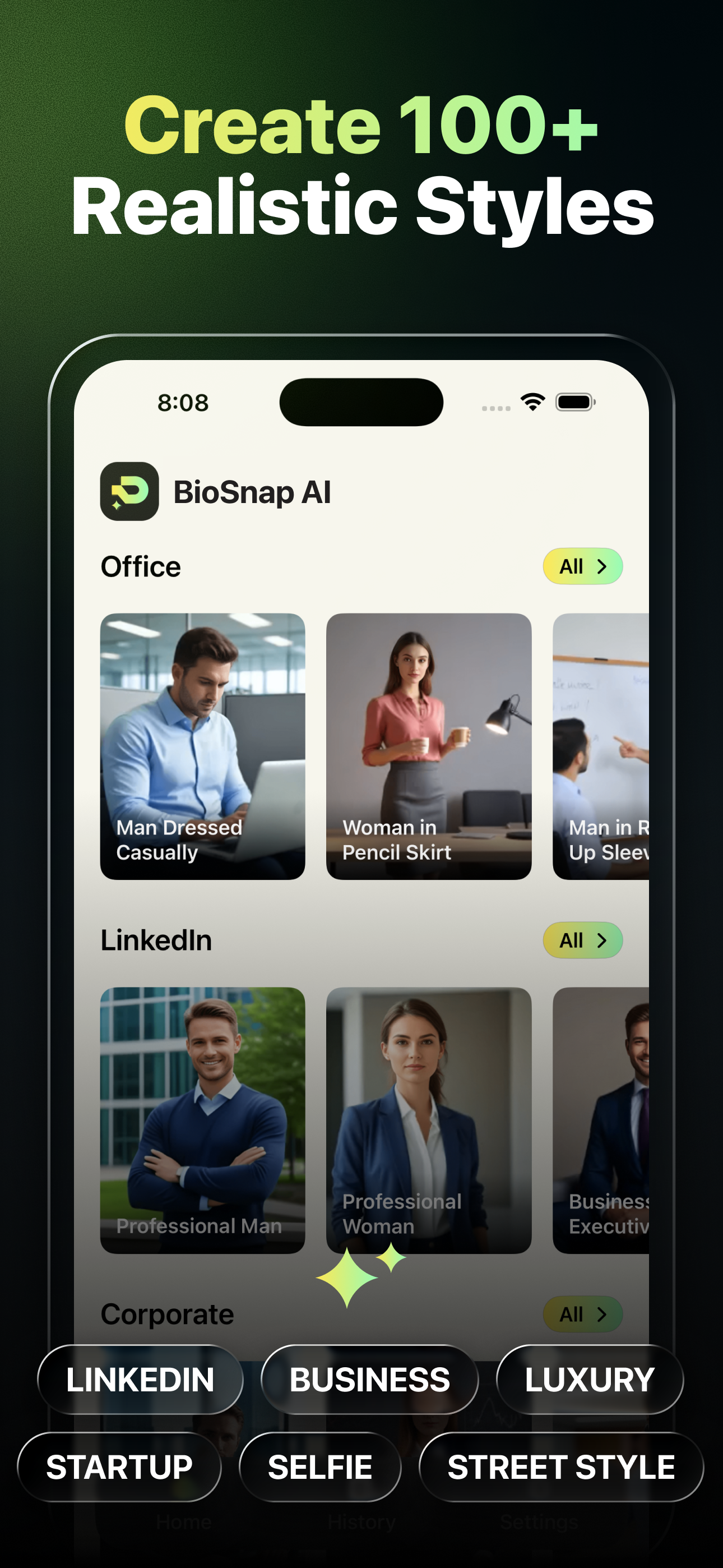 BioSnap AI screenshot 2