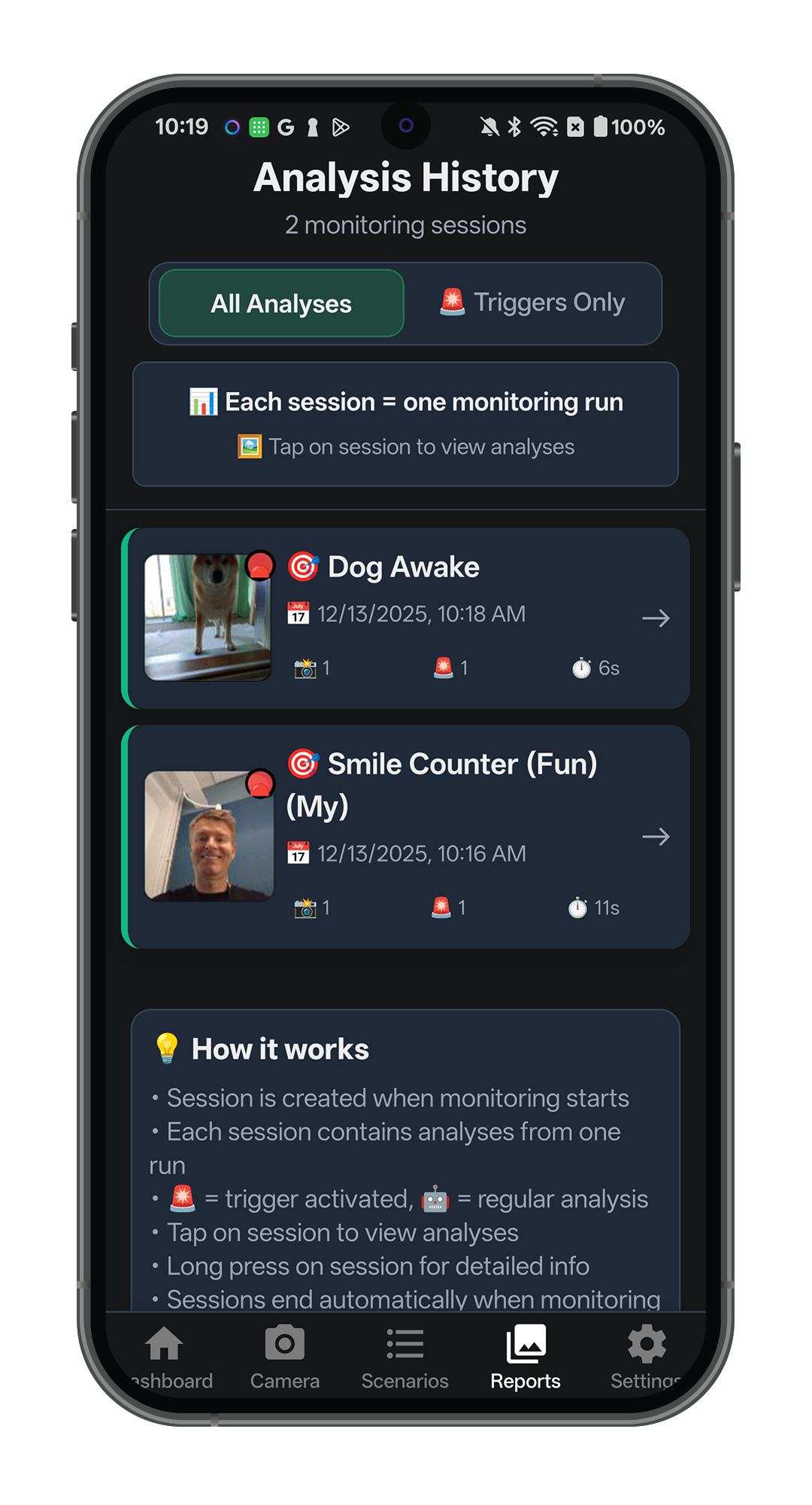 AI Vision Monitor App screenshot 3