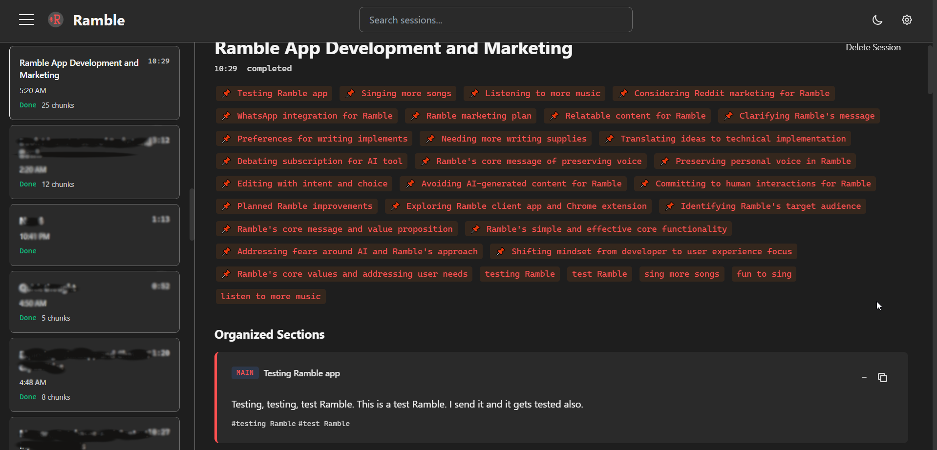 Ramble screenshot 4