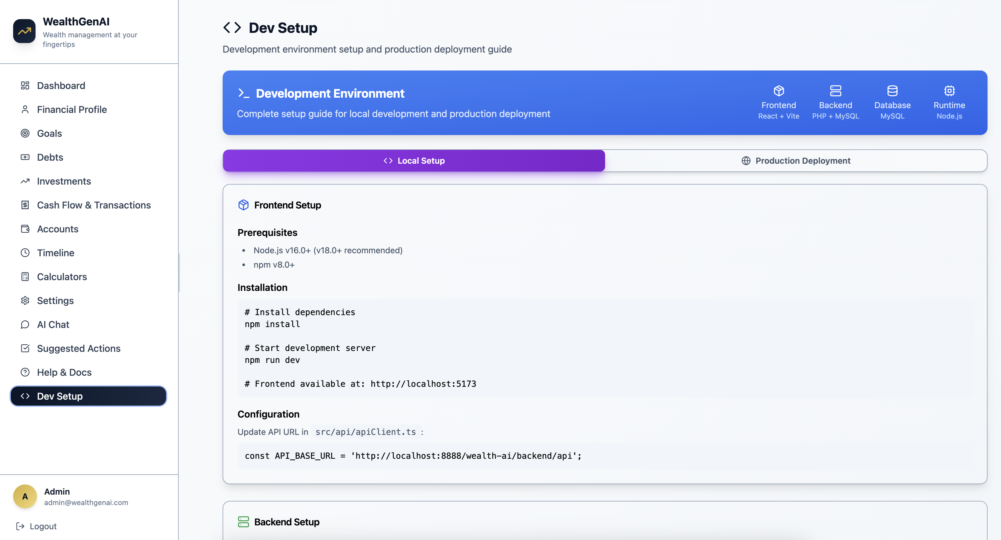 WealthGenAI screenshot 12