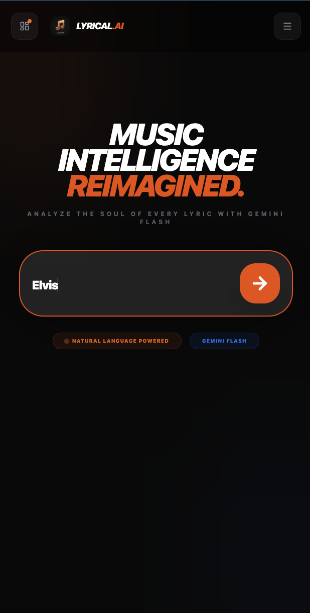 Lyrical.AI screenshot 2