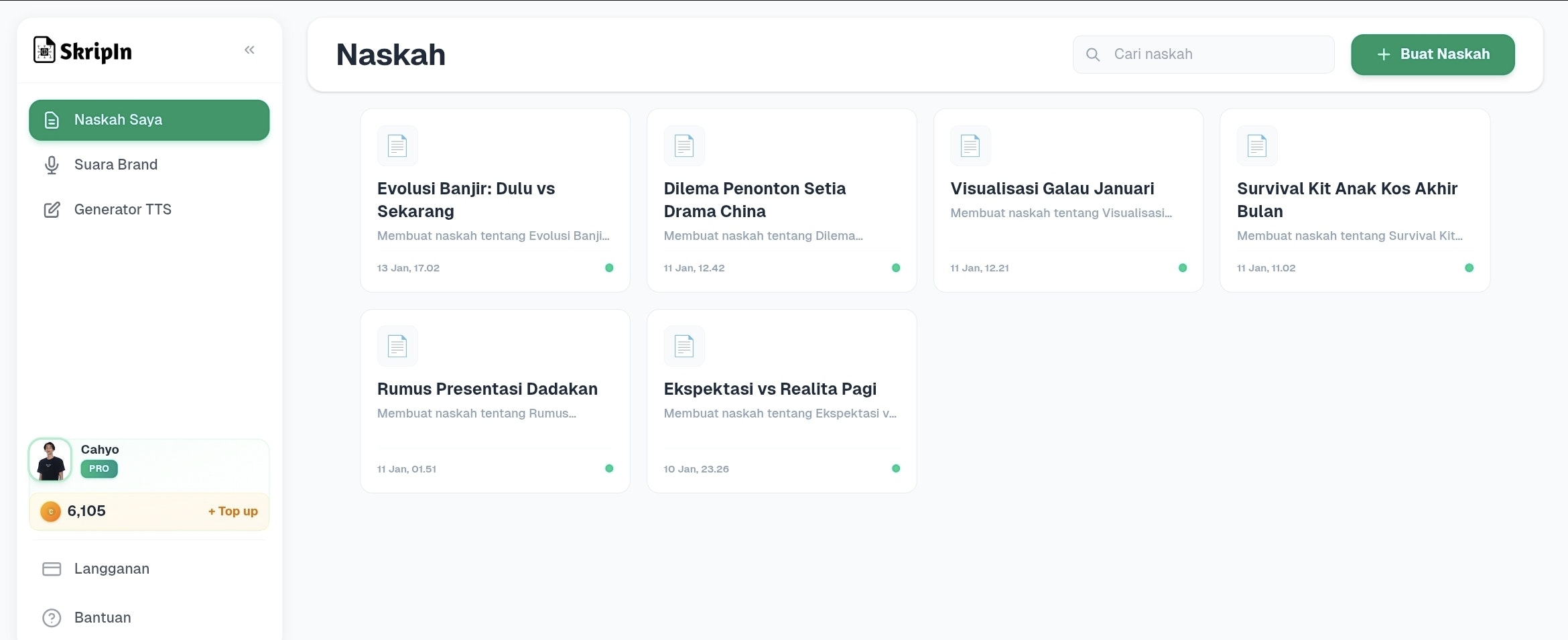 SkripIn screenshot 3