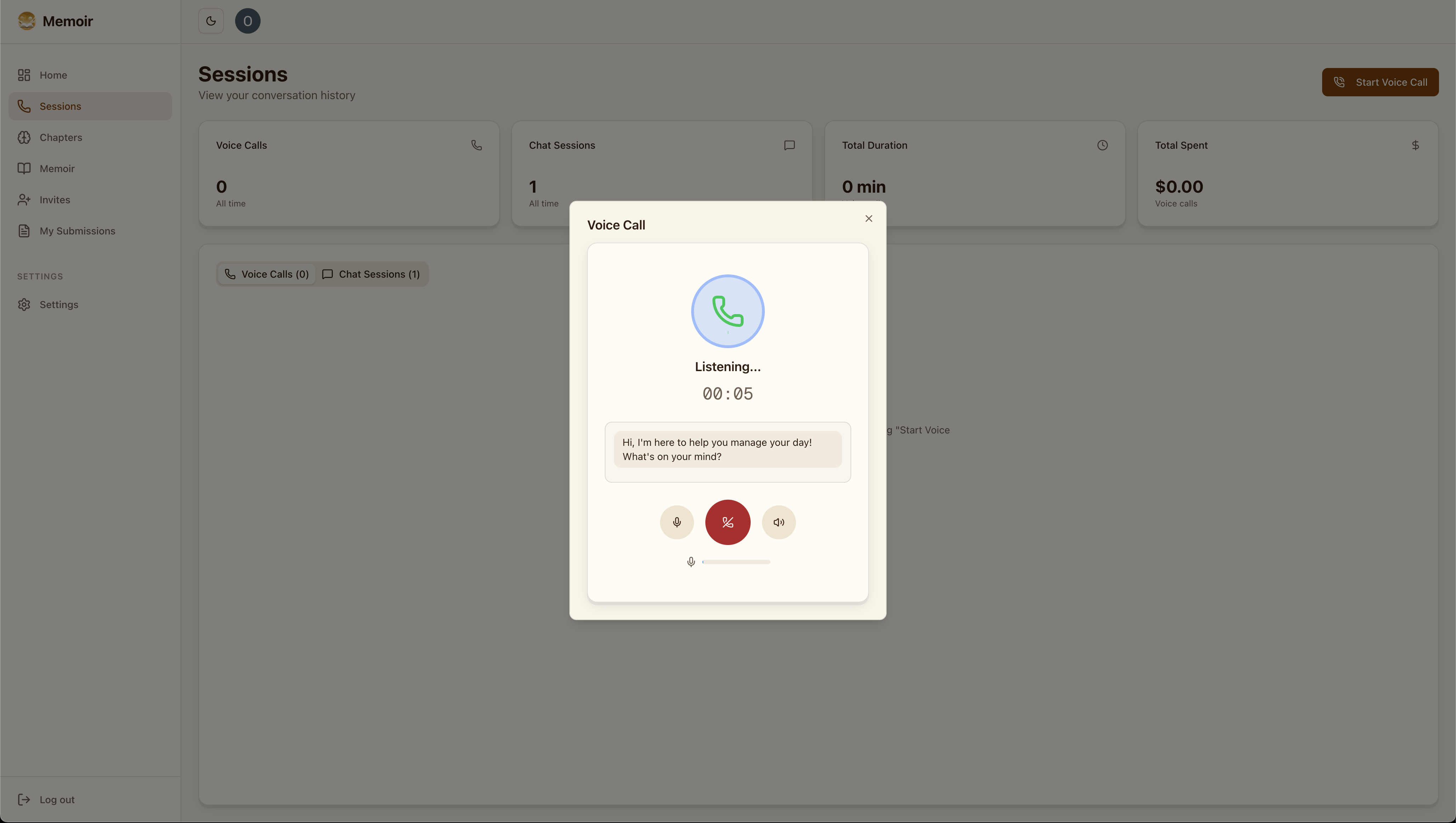 Memoir screenshot 6