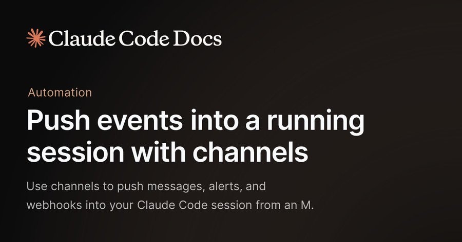 Claude Code Channels screenshot 4