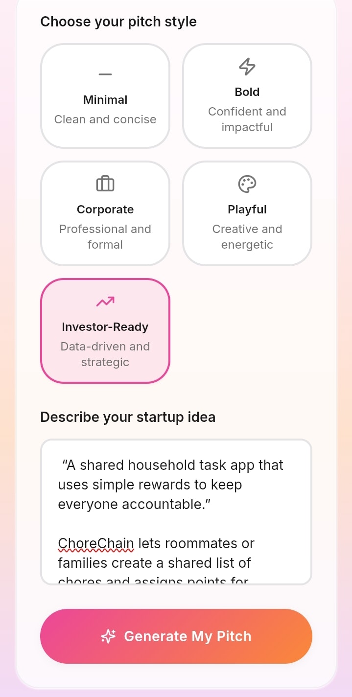 Pitchly screenshot 3