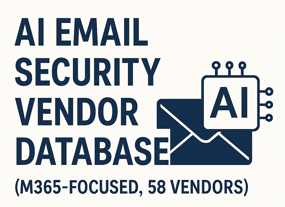 AI Email Security Vendor Database screenshot 1